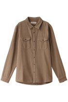 【アウターノウン/OUTERKNOWN / MEN】の【MEN】BLANKET SHIRT コットンツイル シャツ ブラウン|ID:prp329100003640389