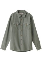 【アウターノウン/OUTERKNOWN / MEN】の【MEN】BLANKET SHIRT コットンツイル シャツ カーキ|ID: prp329100003640389 ipo3291000000032916164