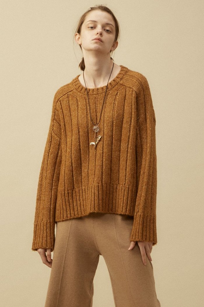 【プレインピープル/PLAIN PEOPLE】のローゲージクロップドセーター インテリア・キッズ・メンズ・レディースファッション・服の通販 founy(ファニー) https://founy.com/ ファッション Fashion レディースファッション WOMEN トップス・カットソー Tops/Tshirt ニット Knit Tops プルオーバー Pullover イタリア クロップド ワイド 冬 Winter |ID: prp329100003640447 ipo3291000000023915284