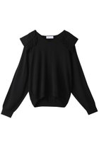 【リムアーク/RIM.ARK】のShoulder design knit tops/ニット ネイビー|ID:prp329100003640479