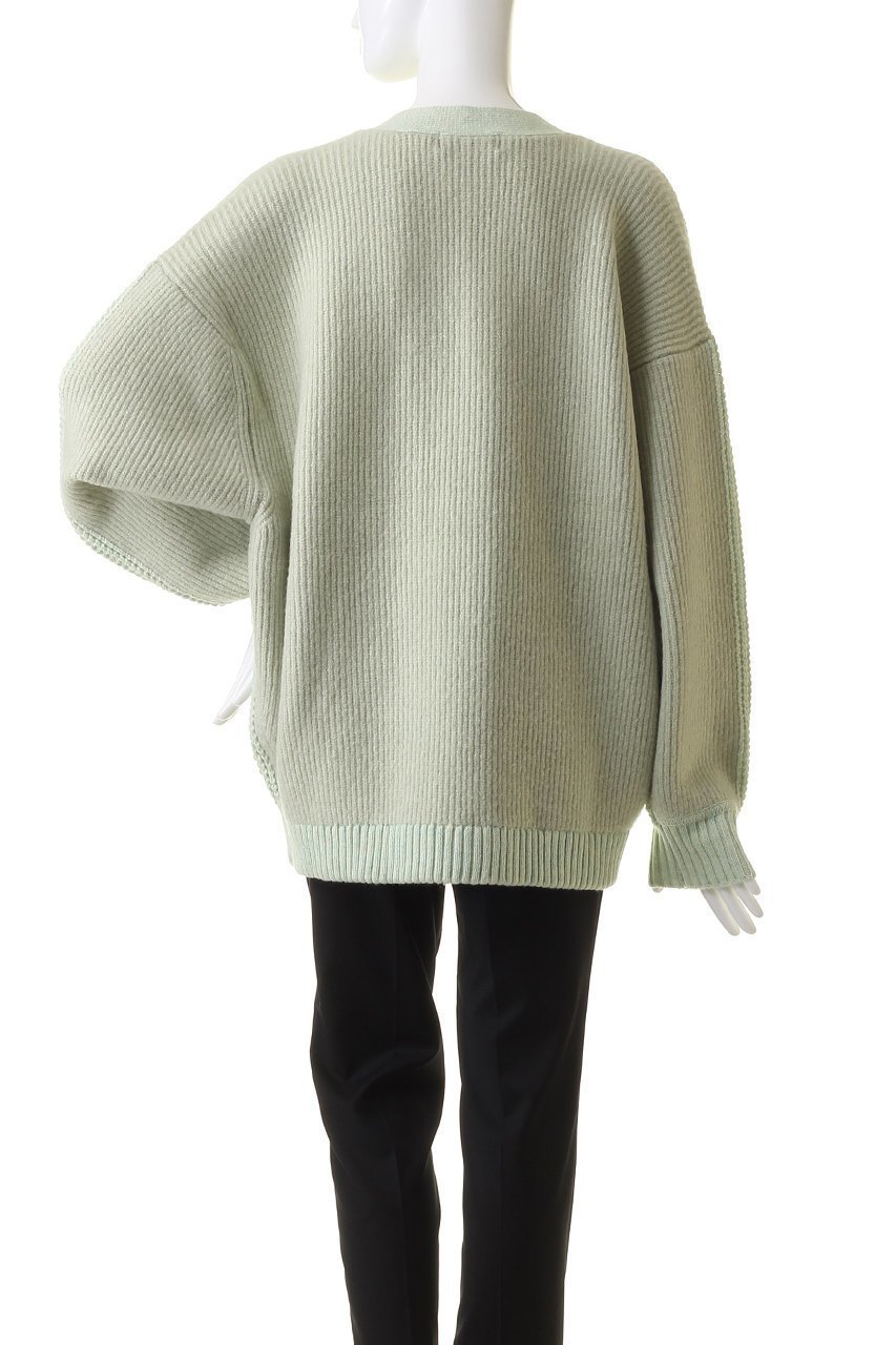 【リムアーク/RIM.ARK】のCombination knit CD/カーディガン 人気、トレンドファッション・服の通販 founy(ファニー) 　ファッション　Fashion　レディースファッション　Fashion for Women　トップス・カットソー　Cut & Sew Tops　ニット　Knit Tops & Sweaters　カーディガン・羽織り　Layered Style Cardigans　カーディガン　Cardigan, Knitwear　マニッシュ　Mannish, Boyish　ミックス　Mix, Mixed Style　ワッフル　Waffle, Waffle Knit　冬　Winter / This Winter　畦　Ribbed Knit　other-4|ID: prp329100003640483 ipo3291000000032962287