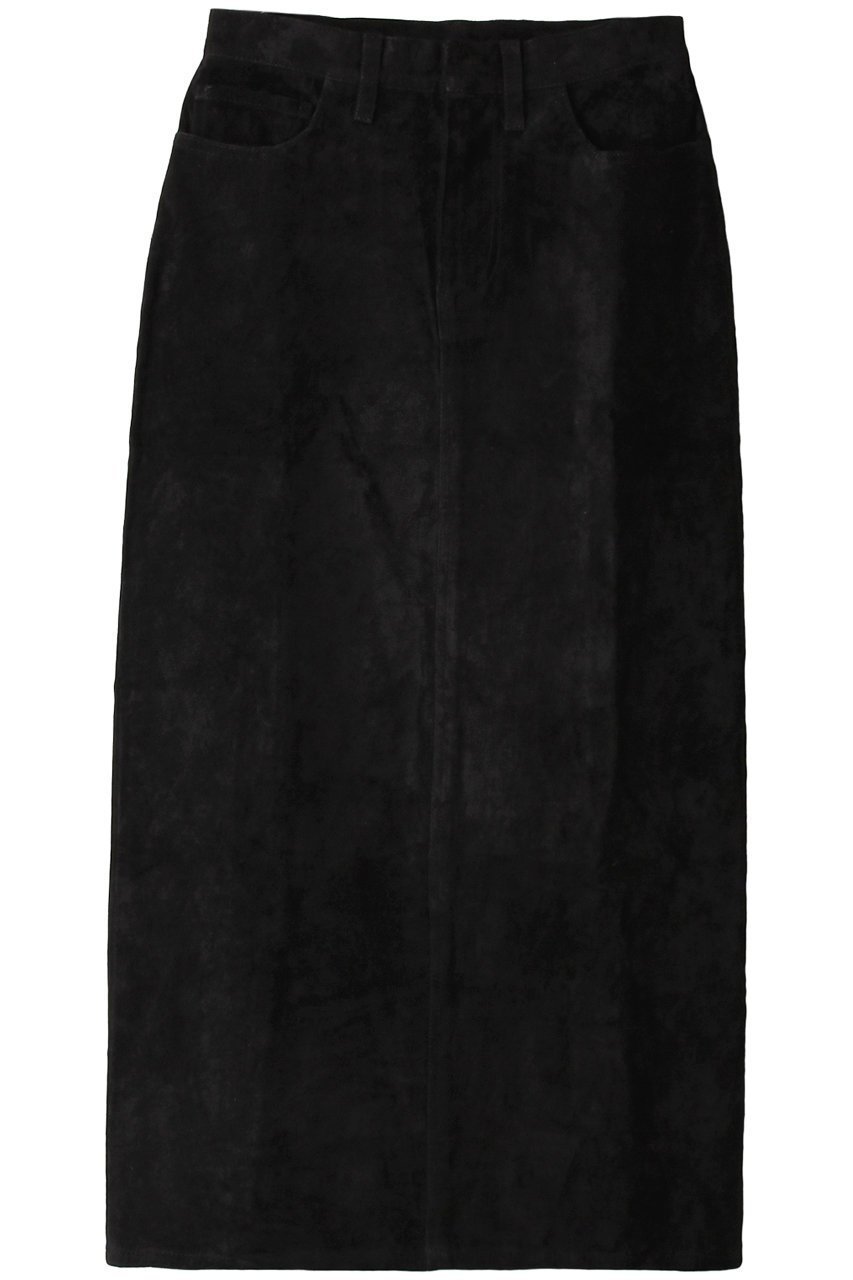 【シシ/sisii】のバックスリット レザー 5P スカート 人気、トレンドファッション・服の通販 founy(ファニー) 　ファッション　Fashion　レディースファッション　Fashion for Women　スカート　Skirts　ロングスカート　Long Skirts / Maxi & Midi Skirts　バッグ　Bags　エレガント 上品　Elegant　ジーンズ　Jeans, Denim Pants　スリット　Slit, Slit Detail　ポケット　Pocket, Pocket Detail　ロング　Long, Long-Length　 other-1|ID: prp329100003640484 ipo3291000000035814409