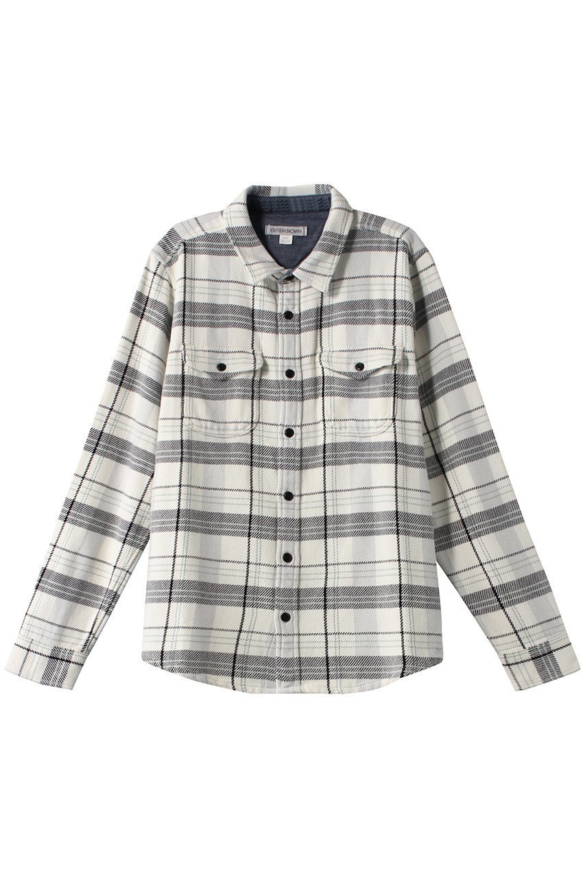 【アウターノウン/OUTERKNOWN / MEN】の【MEN】BLANKET SHIRT コットンツイルチェック シャツ 人気、トレンドファッション・服の通販 founy(ファニー) 　ファッション　Fashion　メンズファッション　MEN　カリフォルニア　California　スリーブ　Sleeve　チェック　Check　ブランケット　Blanket　ロング　Long　羽織　Haori　 other-1|ID: prp329100003643027 ipo3291000000028109749