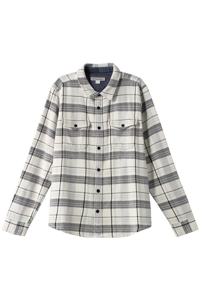 【アウターノウン/OUTERKNOWN / MEN】の【MEN】BLANKET SHIRT コットンツイルチェック シャツ インテリア・キッズ・メンズ・レディースファッション・服の通販 founy(ファニー) https://founy.com/ ファッション Fashion メンズファッション Fashion for Men カリフォルニア California, Cali Style スリーブ Sleeve, Long Sleeve / Short Sleeve チェック Check, Plaid, Tartan ブランケット Blanket, Throw Blanket ロング Long, Long-Length 羽織 Haori, Light Jacket |ID: prp329100003643027 ipo3291000000032916251