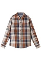【アウターノウン/OUTERKNOWN / MEN】の【MEN】BLANKET SHIRT コットンツイルチェック シャツ ライトブラウン|ID: prp329100003643027 ipo3291000000032916275