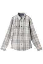 【アウターノウン/OUTERKNOWN / MEN】の【MEN】BLANKET SHIRT コットンツイルチェック シャツ グレー|ID: prp329100003643027 ipo3291000000032916306