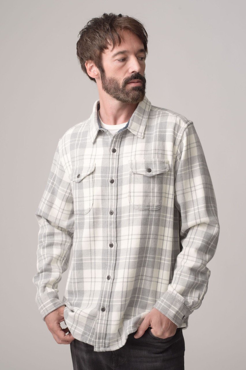 【アウターノウン/OUTERKNOWN / MEN】の【MEN】BLANKET SHIRT コットンツイルチェック シャツ 人気、トレンドファッション・服の通販 founy(ファニー) 　ファッション　Fashion　メンズファッション　Fashion for Men　カリフォルニア　California, Cali Style　スリーブ　Sleeve, Long Sleeve / Short Sleeve　チェック　Check, Plaid, Tartan　ブランケット　Blanket, Throw Blanket　ロング　Long, Long-Length　羽織　Haori, Light Jacket　other-7|ID: prp329100003643027 ipo3291000000032916365