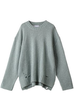 【シシ/sisii】 【UNISEX】ダメージ クルーネック セーター人気、トレンドファッション・服の通販 founy(ファニー) ファッション Fashion レディースファッション WOMEN トップス・カットソー Tops/Tshirt ニット Knit Tops プルオーバー Pullover ユニセックス Unisex シンプル Simple セーター Sweater ダメージ Damage ボトム Bottom 再入荷 Restock/Back In Stock/Re Arrival 定番 Standard 無地 Plain Color |ID:prp329100003643057