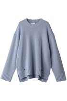 【シシ/sisii】の【UNISEX】ダメージ クルーネック セーター 人気、トレンドファッション・服の通販 founy(ファニー) ファッション Fashion レディースファッション WOMEN トップス・カットソー Tops/Tshirt ニット Knit Tops プルオーバー Pullover ユニセックス Unisex シンプル Simple セーター Sweater ダメージ Damage ボトム Bottom 再入荷 Restock/Back In Stock/Re Arrival 定番 Standard 無地 Plain Color thumbnail セレステブルー|ID: prp329100003643057 ipo3291000000029788709