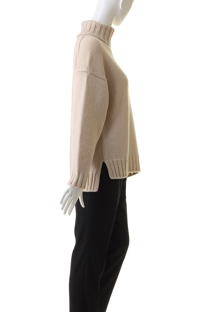 【スローン/SLOANE】の3Gジーロンラム×カシミヤドロップショルダー 人気、トレンドファッション・服の通販 founy(ファニー) 　ファッション　Fashion　レディースファッション　Fashion for Women　トップス・カットソー　Cut & Sew Tops　ニット　Knit Tops & Sweaters　カジュアルプルオーバー・ニットトップス　Pullovers & Knit Tops / Casual Pullovers　リラックス　Relax, Relaxed Fit　冬　Winter / This Winter　other-3|ID: prp329100003643076 ipo3291000000035656326