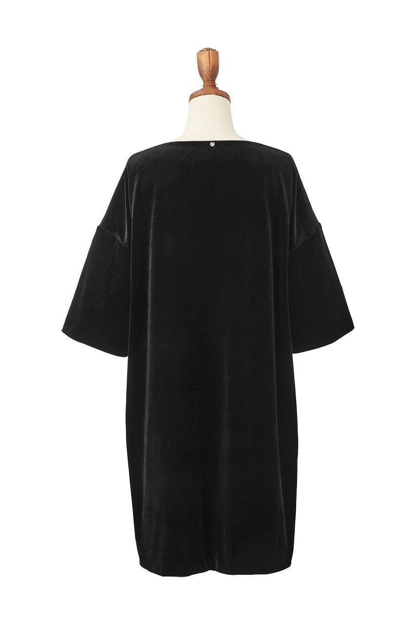 【デイジーリン/DAISY LIN】のVelour Dress “Sophisticated Lady” 人気、トレンドファッション・服の通販 founy(ファニー) 　ファッション　Fashion　レディースファッション　Fashion for Women　ワンピース　Dresses　フォーマル・パーティードレス・結婚式用ドレス　Elegant & Casual Dresses　チュニック　Tunic Tops & Dresses　アクセサリー　Fashion Accessories　ウォッシャブル　Machine Washable　エレガント 上品　Elegant　スリーブ　Sleeve, Long Sleeve / Short Sleeve　チュニック　Tunic, Long Top　ドレス　Dress, One-Piece　ポケット　Pocket, Pocket Detail　other-2|ID: prp329100003643081 ipo3291000000032922680