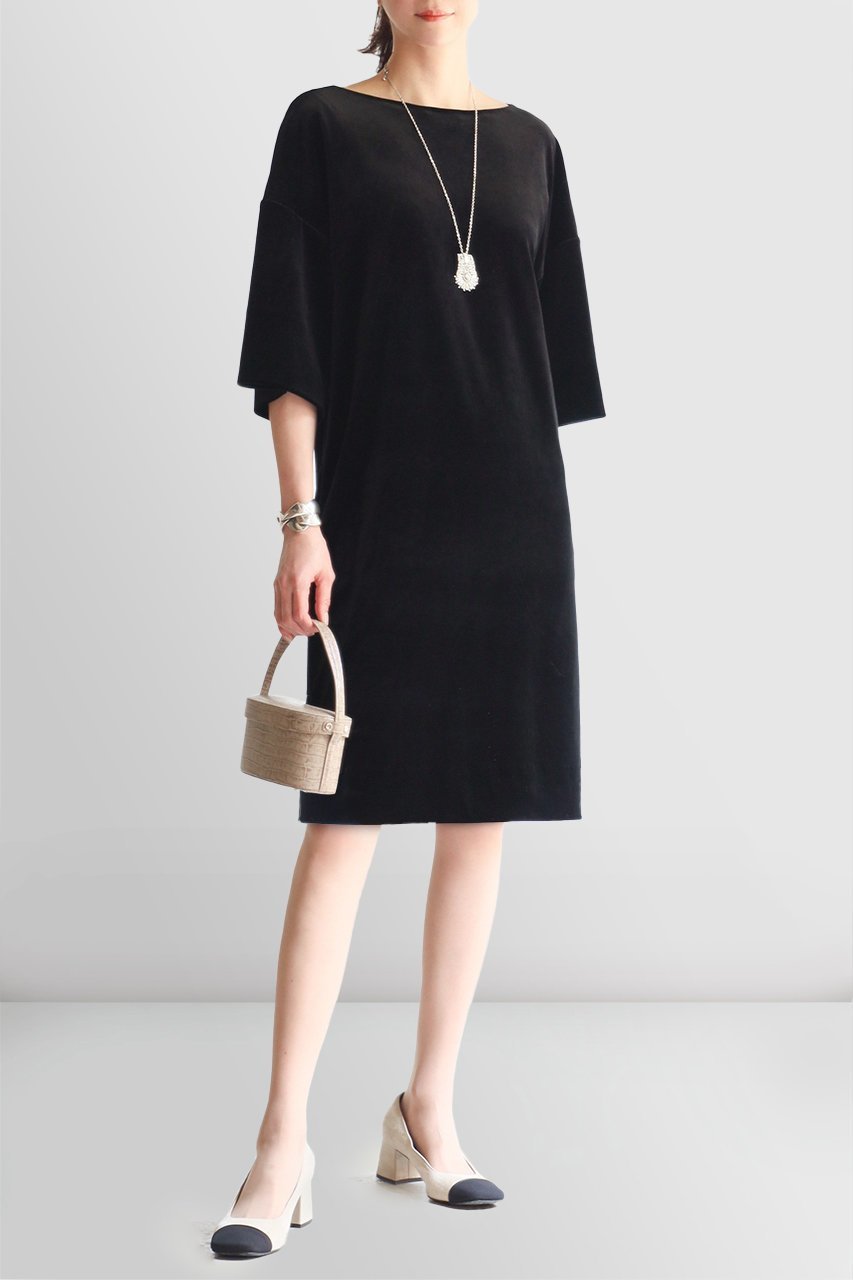 【デイジーリン/DAISY LIN】のVelour Dress “Sophisticated Lady” 人気、トレンドファッション・服の通販 founy(ファニー) 　ファッション　Fashion　レディースファッション　Fashion for Women　ワンピース　Dresses　フォーマル・パーティードレス・結婚式用ドレス　Elegant & Casual Dresses　チュニック　Tunic Tops & Dresses　アクセサリー　Fashion Accessories　ウォッシャブル　Machine Washable　エレガント 上品　Elegant　スリーブ　Sleeve, Long Sleeve / Short Sleeve　チュニック　Tunic, Long Top　ドレス　Dress, One-Piece　ポケット　Pocket, Pocket Detail　other-7|ID: prp329100003643081 ipo3291000000032922727