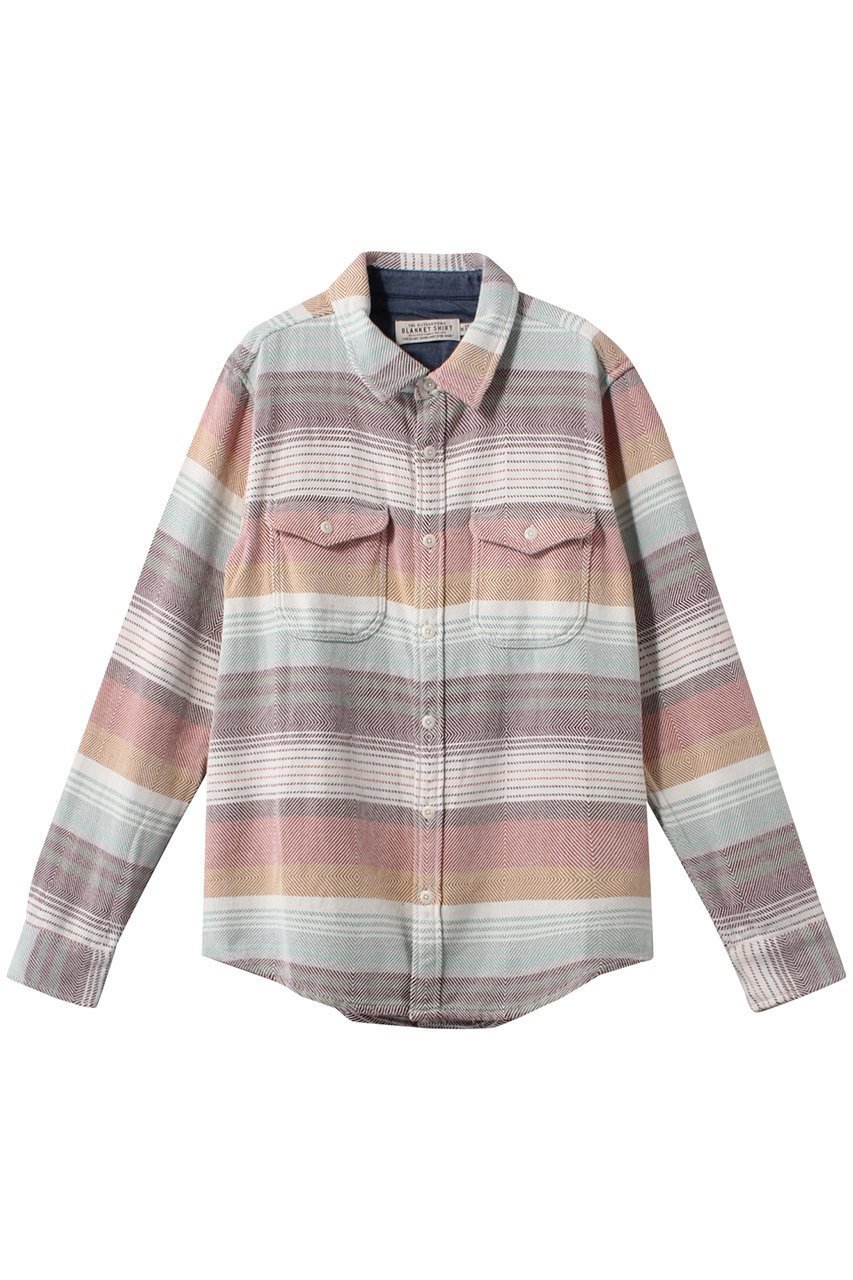 【アウターノウン/OUTERKNOWN / MEN】の【MEN】BLANKET SHIRT コットンツイルチェック シャツ インテリア・キッズ・メンズ・レディースファッション・服の通販 founy(ファニー) 　ファッション　Fashion　メンズファッション　MEN　アウトドア　Outdoor　カリフォルニア　California　スリーブ　Sleeve　チェック　Check　ロング　Long　羽織　Haori　ライトグレー|ID: prp329100003643086 ipo3291000000027267344