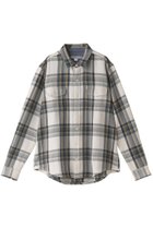 【アウターノウン/OUTERKNOWN / MEN】の【MEN】BLANKET SHIRT コットンツイルチェック シャツ グリーン|ID: prp329100003643086 ipo3291000000032914258