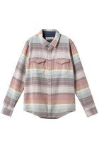 【アウターノウン/OUTERKNOWN / MEN】の【MEN】BLANKET SHIRT コットンツイルチェック シャツ ライトグレー|ID: prp329100003643086 ipo3291000000032914290