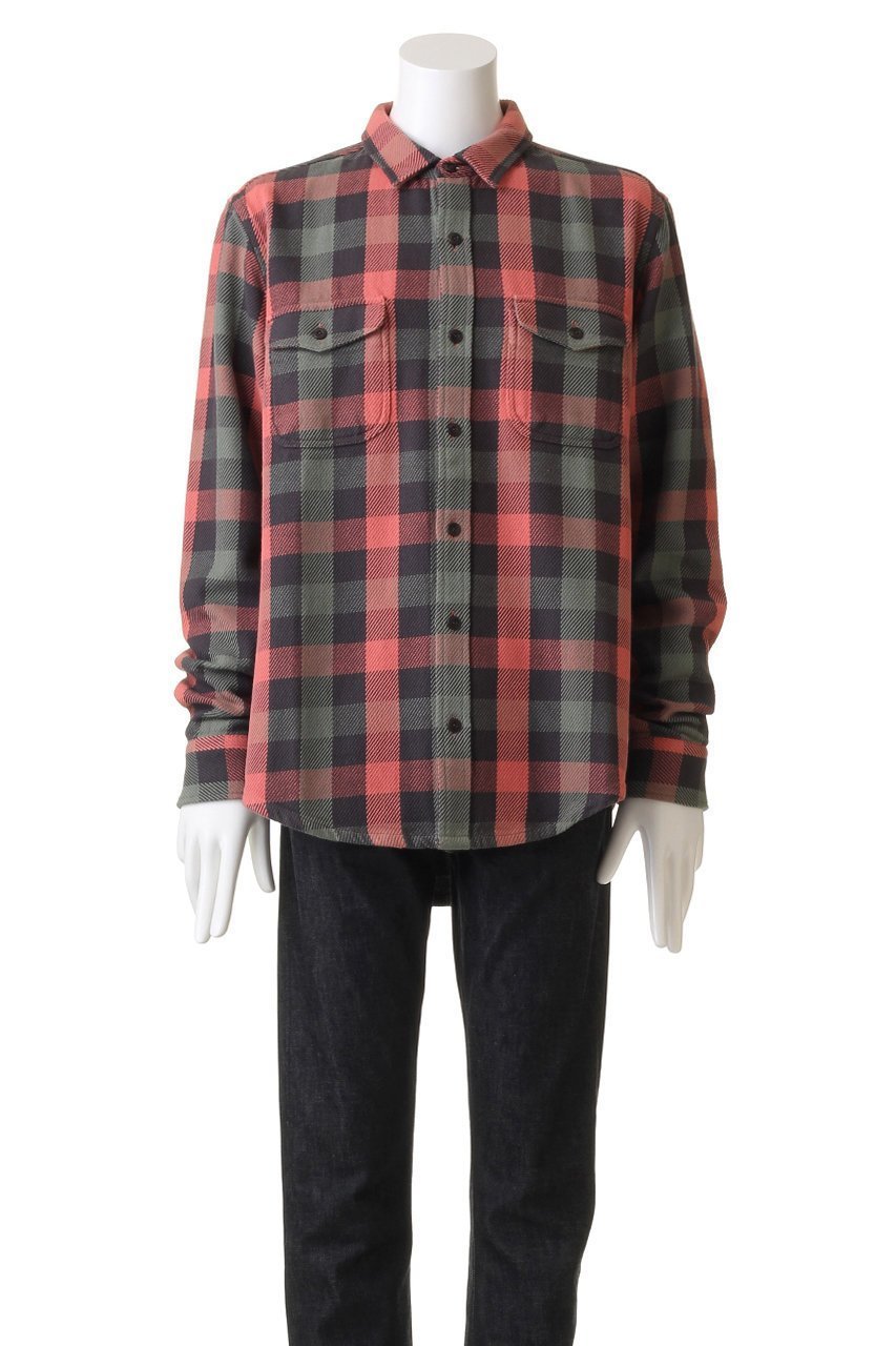 【アウターノウン/OUTERKNOWN / MEN】の【MEN】BLANKET SHIRT コットンツイルチェック シャツ 人気、トレンドファッション・服の通販 founy(ファニー) 　ファッション　Fashion　メンズファッション　Fashion for Men　アウトドア　Outdoor Clothing　カリフォルニア　California, Cali Style　スリーブ　Sleeve, Long Sleeve / Short Sleeve　チェック　Check, Plaid, Tartan　ロング　Long, Long-Length　羽織　Haori, Light Jacket　other-2|ID: prp329100003643086 ipo3291000000035439378