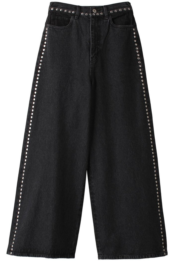 【メゾンスペシャル/MAISON SPECIAL】のStuds Side Line Wide Denim/スタッズサイドラインワイドデニム インテリア・キッズ・メンズ・レディースファッション・服の通販 founy(ファニー) https://founy.com/ ファッション Fashion レディースファッション Fashion for Women パンツ Pants & Trousers デニムパンツ・ジーンズ・美脚デニム Denim Jeans & Pants スタッズ Studs, Metal Accents デニム Denim, Jeans Material トレンド Trend, Trending Now モダン Modern, Contemporary ワイド Wide, Wide Fit 冬 Winter / This Winter |ID: prp329100003643096 ipo3291000000036577716