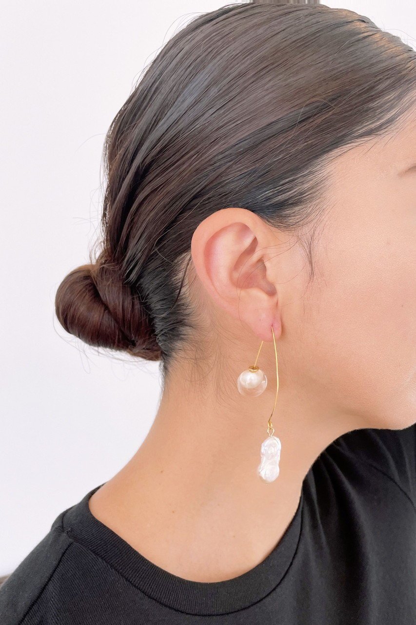 【コルコバード/CORCOVADO】の【orgablanca】BABONOR ピアス 人気、トレンドファッション・服の通販 founy(ファニー) 　ファッション　Fashion　レディースファッション　Fashion for Women　ジュエリー　Jewelry　ファッションリング　Fashion Rings　イヤリング・フープ・ドロップタイプ　Hoop, Drop & Clip Earrings　イヤリング　Earrings　オケージョン　Occasion Wear　シンプル　Simple, Minimal　パール　Pearl, Pearl Accent　エレガント 上品　Elegant　other-5|ID: prp329100003645465 ipo3291000000035471196