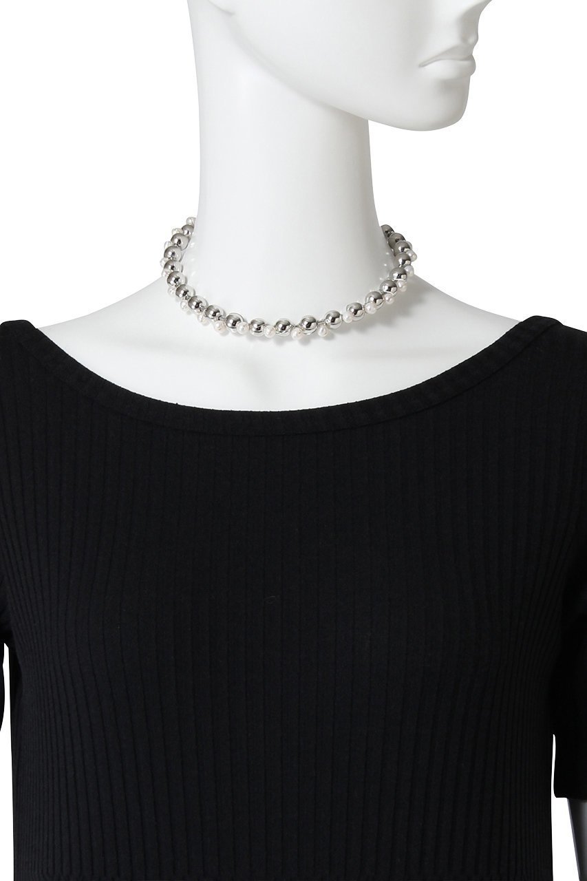 【コルコバード/CORCOVADO】の【orgablanca】BELEN ball ネックレス 人気、トレンドファッション・服の通販 founy(ファニー) 　ファッション　Fashion　レディースファッション　Fashion for Women　ジュエリー　Jewelry　ネックレス　Necklaces & Pendants　シンプル　Simple, Minimal　チェーン　Chain, Chain Strap　ネックレス　Necklace, Pendant Necklace　パール　Pearl, Pearl Accent　メタリック　Metallic, Shiny Finish　エレガント 上品　Elegant　other-2|ID: prp329100003645466 ipo3291000000032347087