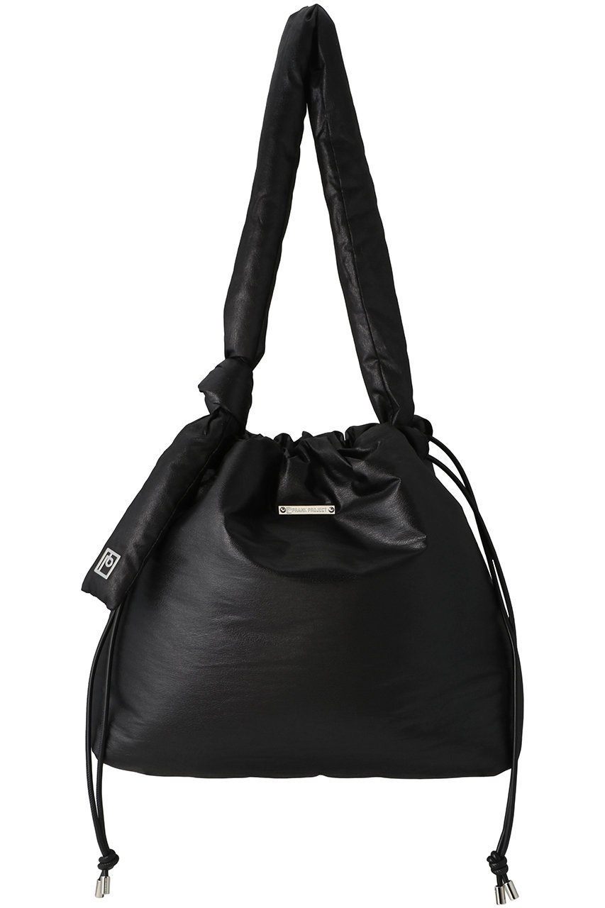 【プランク プロジェクト/PRANK PROJECT】のパテッドエナメル巾着バッグ/Putted Enamel Drawstring Bag インテリア・キッズ・メンズ・レディースファッション・服の通販 founy(ファニー) 　ファッション　Fashion　レディースファッション　Fashion for Women　バッグ　Bags　ポケット　Pocket, Pocket Detail　巾着　Drawstring Bag, Kinchaku　BLK(ブラック)|ID: prp329100003645487 ipo3291000000036091548