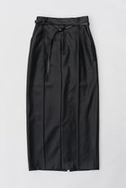 【プランク プロジェクト/PRANK PROJECT】のテーラードマキシスカート/Tailored Maxi Skirt BLK(ブラック)|ID:prp329100003645490