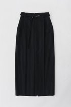 【プランク プロジェクト/PRANK PROJECT】のテーラードマキシスカート/Tailored Maxi Skirt 人気、トレンドファッション・服の通販 founy(ファニー) ファッション Fashion レディースファッション Fashion for Women スカート Skirts ロングスカート Long Skirts / Maxi & Midi Skirts シンプル Simple, Minimal ストライプ Stripe, Striped Pattern スリット Slit, Slit Detail フェイクレザー Faux Leather, PU Leather フロント Front, Front Design マキシ Maxi, Full Length ロング Long, Long-Length thumbnail NVY(ネイビー)|ID: prp329100003645490 ipo3291000000036516501