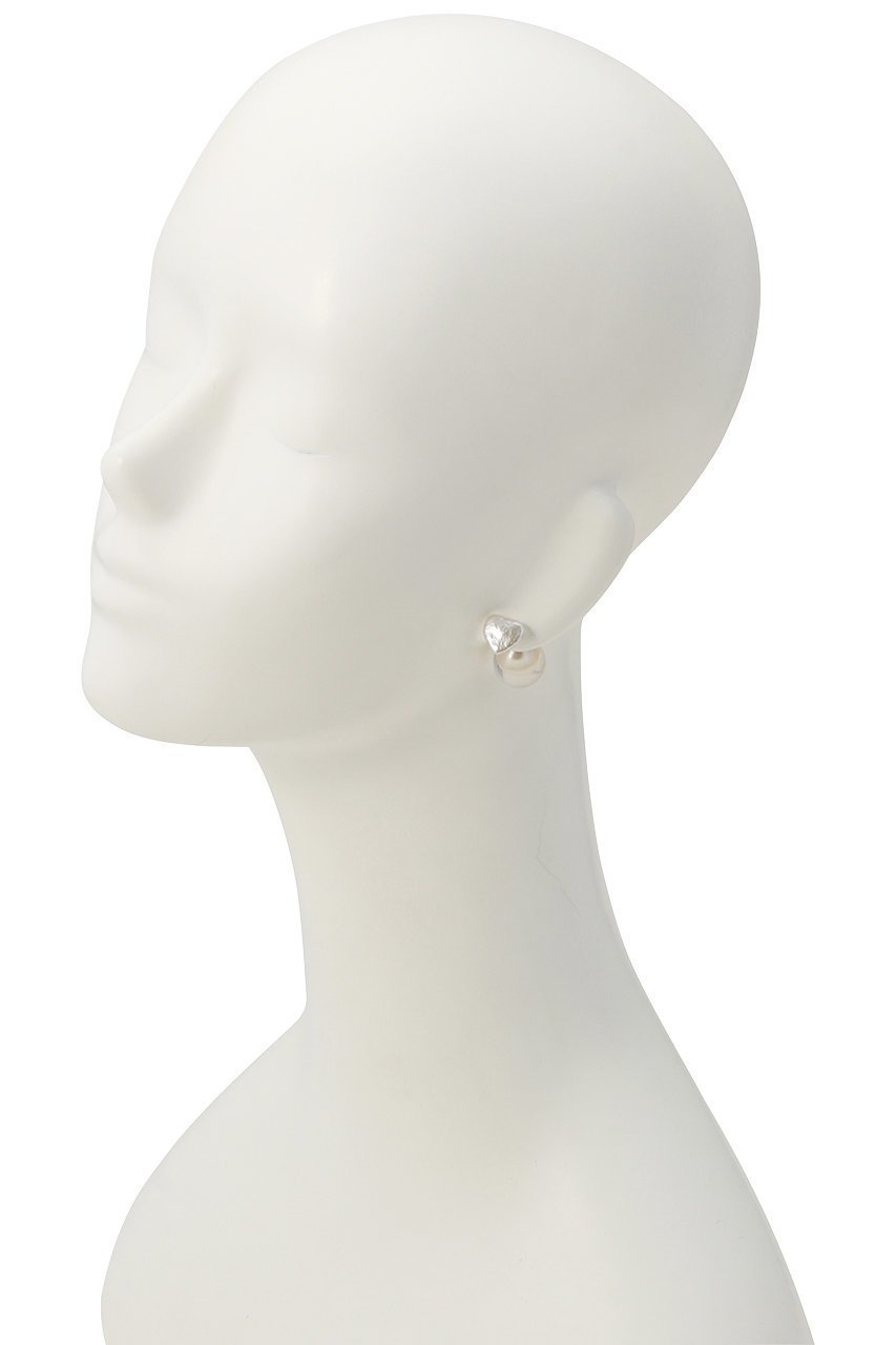 【コルコバード/CORCOVADO】の【orgablanca】BABI heart Wピアス 人気、トレンドファッション・服の通販 founy(ファニー) 　ファッション　Fashion　レディースファッション　Fashion for Women　ジュエリー　Jewelry　ファッションリング　Fashion Rings　イヤリング・フープ・ドロップタイプ　Hoop, Drop & Clip Earrings　イヤリング　Earrings　デニム　Denim, Jeans Material　パール　Pearl, Pearl Accent　モチーフ　Motif, Design Theme　リュクス　Luxury, Elegant, High-End, Chic　エレガント 上品　Elegant　other-2|ID: prp329100003645492 ipo3291000000035723217