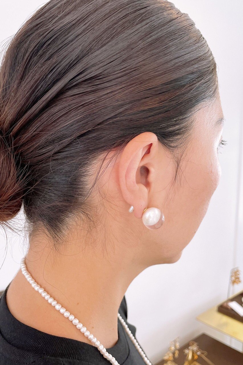 【コルコバード/CORCOVADO】の【orgablanca】BABI heart Wピアス 人気、トレンドファッション・服の通販 founy(ファニー) 　ファッション　Fashion　レディースファッション　Fashion for Women　ジュエリー　Jewelry　ファッションリング　Fashion Rings　イヤリング・フープ・ドロップタイプ　Hoop, Drop & Clip Earrings　イヤリング　Earrings　デニム　Denim, Jeans Material　パール　Pearl, Pearl Accent　モチーフ　Motif, Design Theme　リュクス　Luxury, Elegant, High-End, Chic　エレガント 上品　Elegant　other-6|ID: prp329100003645492 ipo3291000000035723221