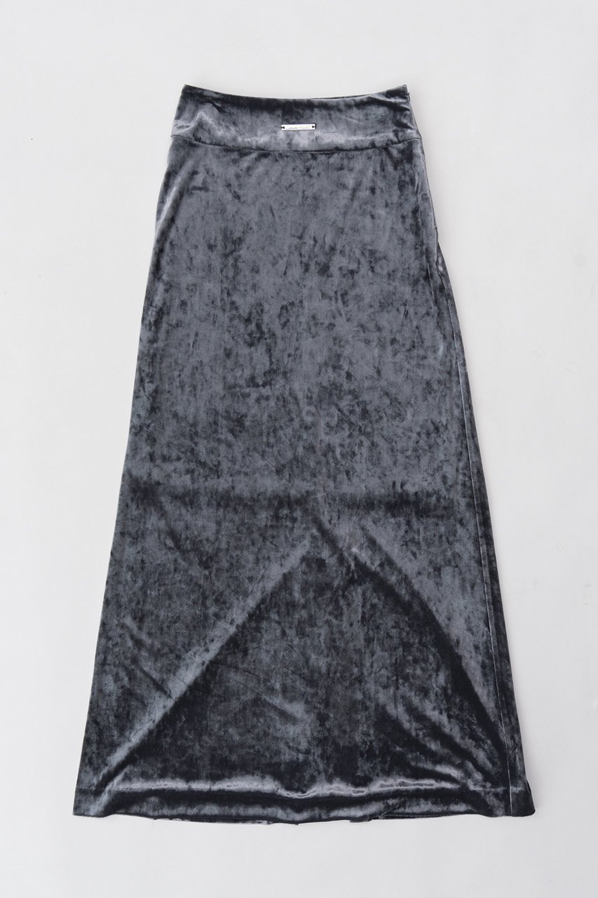 【プランク プロジェクト/PRANK PROJECT】のクラッシュベロアマキシスカート/Crashed Velour Maxi Skirt 人気、トレンドファッション・服の通販 founy(ファニー) 　ファッション　Fashion　レディースファッション　WOMEN　スカート　Skirt　ロングスカート　Long Skirt　インナー　Inner　クラッシュ　Crash　シャイニー　Shiny　ストレッチ　Stretch　タイツ　Tights　ベロア　Velor　マキシ　Maxi　ロング　Long　 other-1|ID: prp329100003645494 ipo3291000000023944537