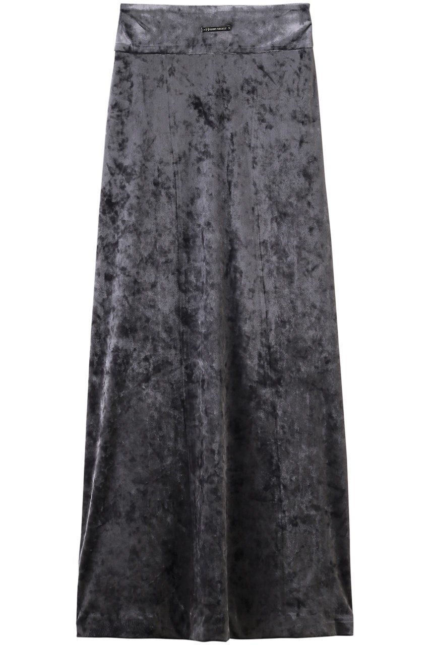 【プランク プロジェクト/PRANK PROJECT】のクラッシュベロアマキシスカート/Crashed Velour Maxi Skirt 人気、トレンドファッション・服の通販 founy(ファニー) 　ファッション　Fashion　レディースファッション　Fashion for Women　スカート　Skirts　ロングスカート　Long Skirts / Maxi & Midi Skirts　インナー　Innerwear　クラッシュ　Distressed, Crashed Style　シャイニー　Shiny, Glossy Finish　ストレッチ　Stretch, Stretchy Fabric　タイツ　Tights, Legwear　ベロア　Velour, Soft Velvet　マキシ　Maxi, Full Length　ロング　Long, Long-Length　 other-1|ID: prp329100003645494 ipo3291000000032929302