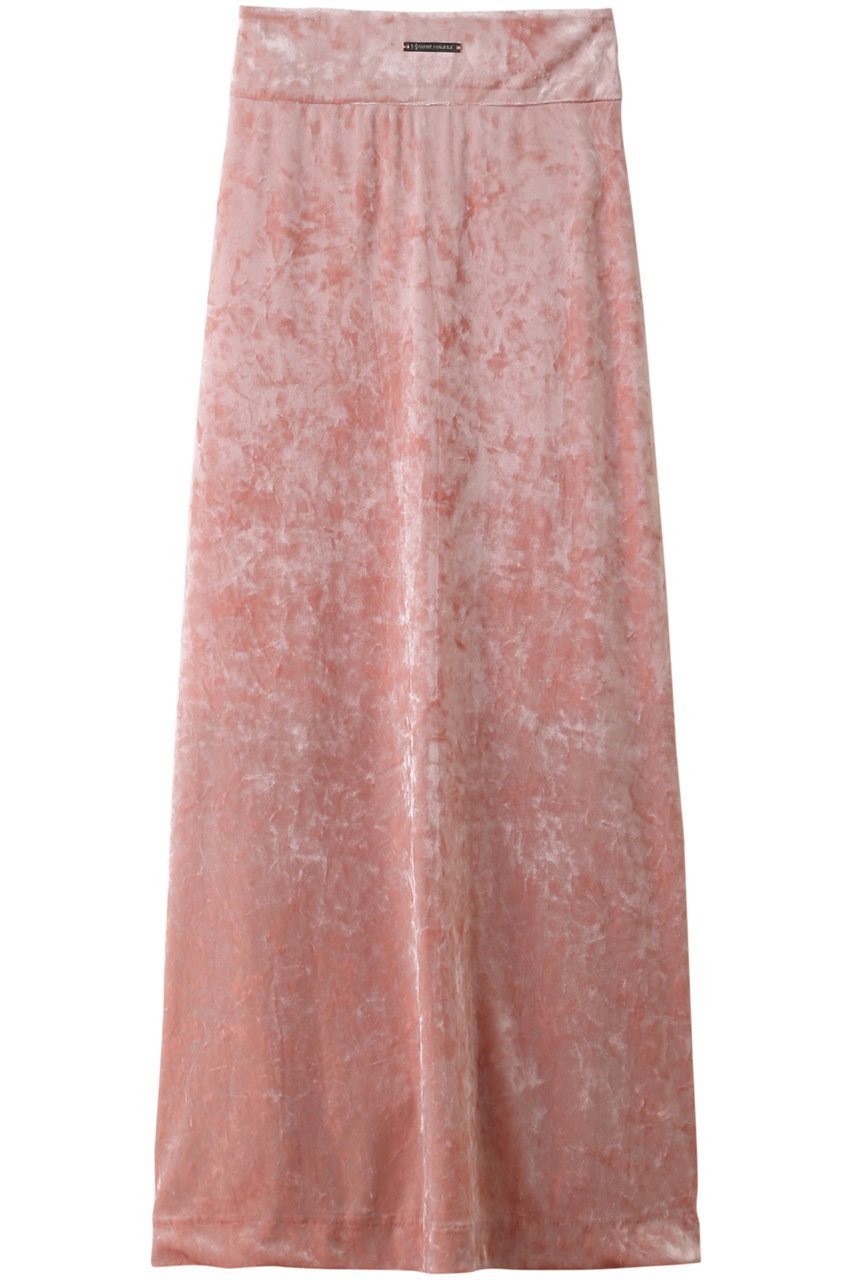 【プランク プロジェクト/PRANK PROJECT】のクラッシュベロアマキシスカート/Crashed Velour Maxi Skirt インテリア・キッズ・メンズ・レディースファッション・服の通販 founy(ファニー) 　ファッション　Fashion　レディースファッション　Fashion for Women　スカート　Skirts　ロングスカート　Long Skirts / Maxi & Midi Skirts　インナー　Innerwear　クラッシュ　Distressed, Crashed Style　シャイニー　Shiny, Glossy Finish　ストレッチ　Stretch, Stretchy Fabric　タイツ　Tights, Legwear　ベロア　Velour, Soft Velvet　マキシ　Maxi, Full Length　ロング　Long, Long-Length　PNK(ピンク)|ID: prp329100003645494 ipo3291000000032929327