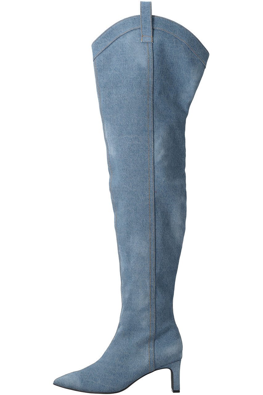 【プランク プロジェクト/PRANK PROJECT】のデニムサイハイブーツパンツ/Denim Thigh High Boots Pants インテリア・キッズ・メンズ・レディースファッション・服の通販 founy(ファニー) 　ファッション　Fashion　レディースファッション　WOMEN　パンツ　Pants　カッティング　Cutting　ショート　Short　セパレート　Separate　デニム　Denim　トレンド　Trend　ドッキング　Docking　フィット　Fit　ルーズ　Loose　ワイド　Wide　今冬　This Winter　BLU(ブルー)|ID: prp329100003645500 ipo3291000000026727330