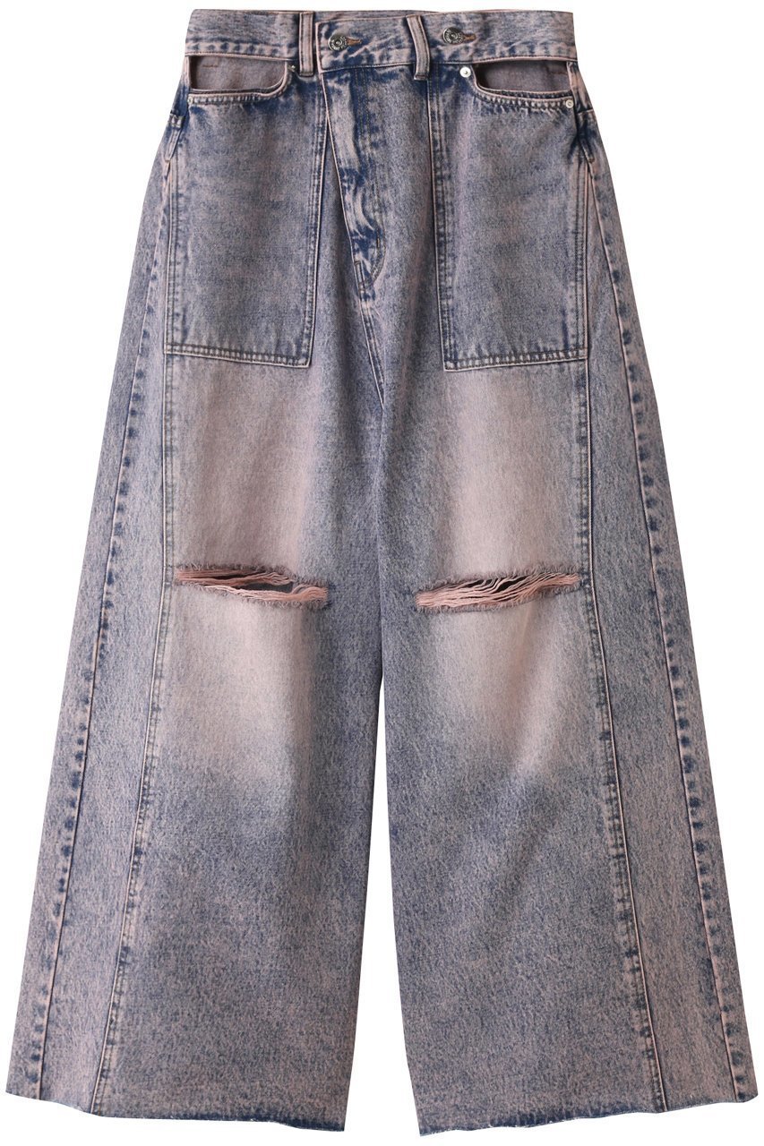 【プランク プロジェクト/PRANK PROJECT】のスーパールーズデニム/Super Loose Denim インテリア・キッズ・メンズ・レディースファッション・服の通販 founy(ファニー) ファッション Fashion レディースファッション Fashion for Women パンツ Pants & Trousers デニムパンツ・ジーンズ・美脚デニム Denim Jeans & Pants おすすめ Recommended / Our Picks インナー Innerwear スリット Slit, Slit Detail タイツ Tights, Legwear デニム Denim, Jeans Material ビンテージ Vintage, Retro Style ボトム Bottoms, Lower Wear ポケット Pocket, Pocket Detail ルーズ Loose, Oversized ワイド Wide, Wide Fit PNK(ピンク)|ID: prp329100003645501 ipo3291000000034423475