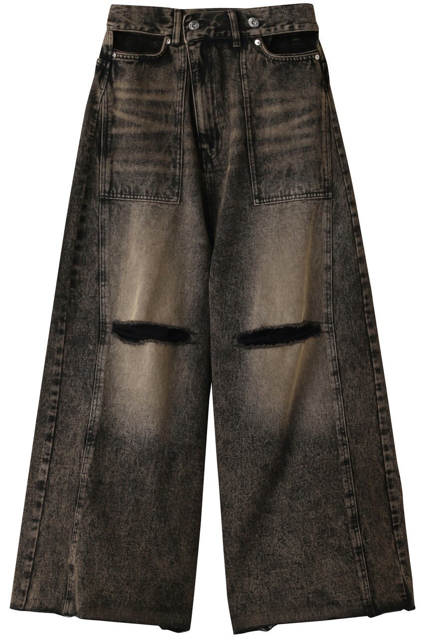 【プランク プロジェクト/PRANK PROJECT】のスーパールーズデニム/Super Loose Denim インテリア・キッズ・メンズ・レディースファッション・服の通販 founy(ファニー) ファッション Fashion レディースファッション Fashion for Women パンツ Pants & Trousers デニムパンツ・ジーンズ・美脚デニム Denim Jeans & Pants おすすめ Recommended / Our Picks インナー Innerwear スリット Slit, Slit Detail タイツ Tights, Legwear デニム Denim, Jeans Material ビンテージ Vintage, Retro Style ボトム Bottoms, Lower Wear ポケット Pocket, Pocket Detail ルーズ Loose, Oversized ワイド Wide, Wide Fit D.BRN(ダークブラウン)|ID: prp329100003645501 ipo3291000000034423476