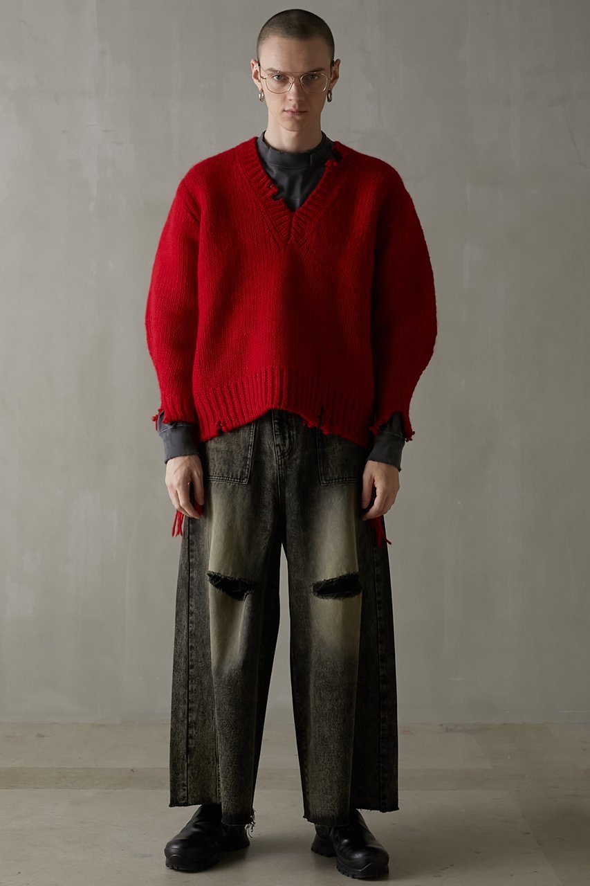 【プランク プロジェクト/PRANK PROJECT】のスーパールーズデニム/Super Loose Denim 人気、トレンドファッション・服の通販 founy(ファニー) ファッション Fashion レディースファッション Fashion for Women パンツ Pants & Trousers デニムパンツ・ジーンズ・美脚デニム Denim Jeans & Pants おすすめ Recommended / Our Picks インナー Innerwear スリット Slit, Slit Detail タイツ Tights, Legwear デニム Denim, Jeans Material ビンテージ Vintage, Retro Style ボトム Bottoms, Lower Wear ポケット Pocket, Pocket Detail ルーズ Loose, Oversized ワイド Wide, Wide Fit other-6|ID: prp329100003645501 ipo3291000000034423481