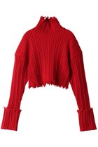 【プランク プロジェクト/PRANK PROJECT】のパワーショルダーニット/Power Shoulder Knit RED(レッド)|ID: prp329100003645510 ipo3291000000029771576