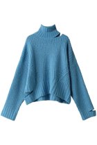 【プランク プロジェクト/PRANK PROJECT】のシャギースリットニット/Shaggy Slit Knit BLU(ブルー)|ID: prp329100003645511 ipo3291000000029225028