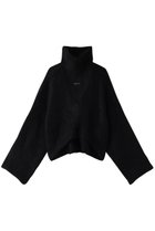 【プランク プロジェクト/PRANK PROJECT】のワイドスリーブスヌードショートニット/Wide Sleeve Snood Short Knit BLK(ブラック)|ID: prp329100003645512 ipo3291000000036688166