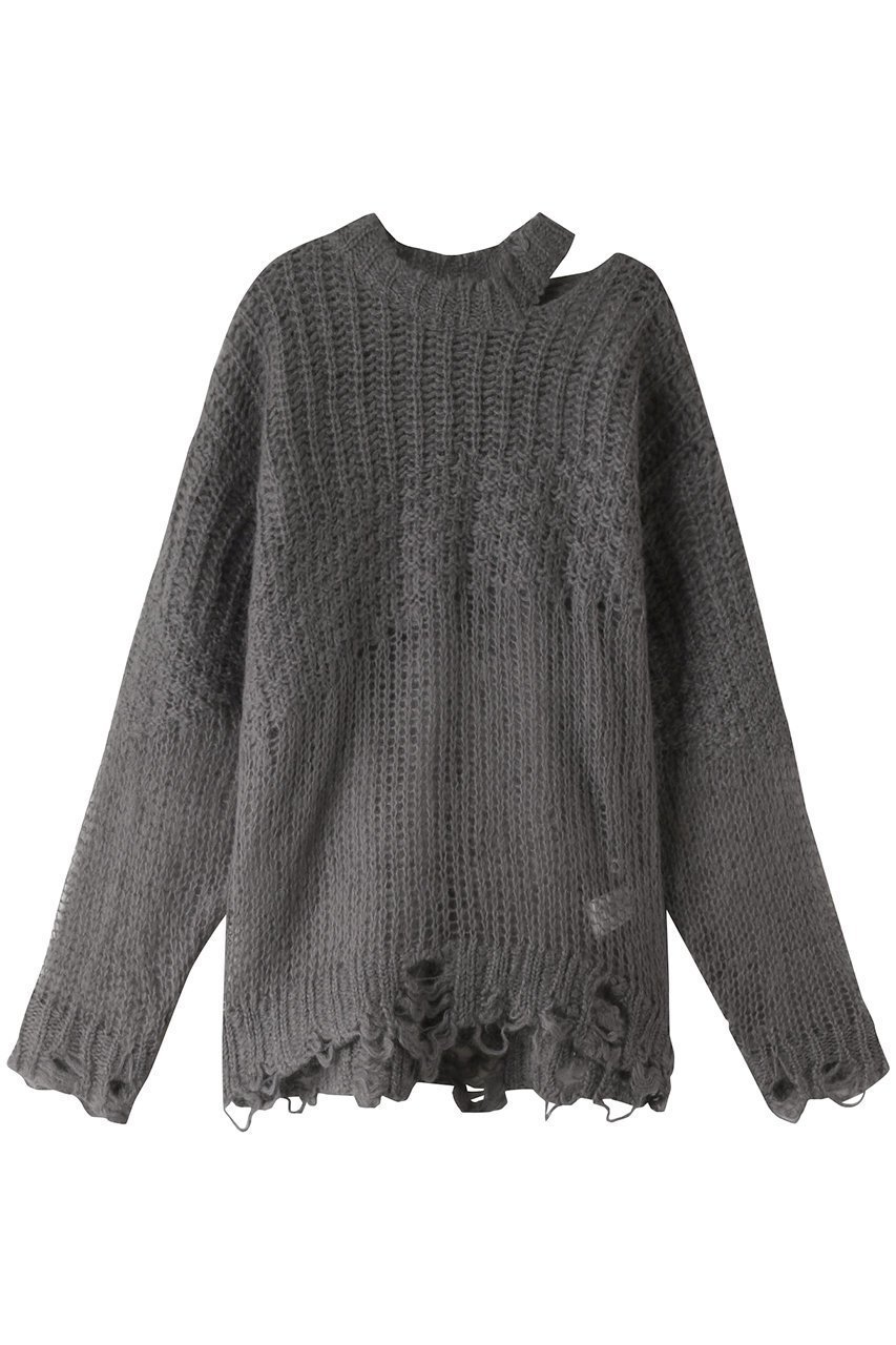 【プランク プロジェクト/PRANK PROJECT】の【UNISEX】モヘアメッシュプルオーバー/Mohair Mesh Pullover 人気、トレンドファッション・服の通販 founy(ファニー) 　ファッション　Fashion　レディースファッション　WOMEN　トップス・カットソー　Tops/Tshirt　ニット　Knit Tops　プルオーバー　Pullover　ユニセックス　Unisex　おすすめ　Recommend　インナー　Inner　クール　Cool　ダメージ　Damage　メッシュ　Mesh　モヘア　Mohair　 other-1|ID: prp329100003645516 ipo3291000000029771678