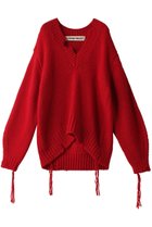 【プランク プロジェクト/PRANK PROJECT】のロービンクニットプルオーバー/Roving Knit Pullover RED(レッド)|ID:prp329100003645522