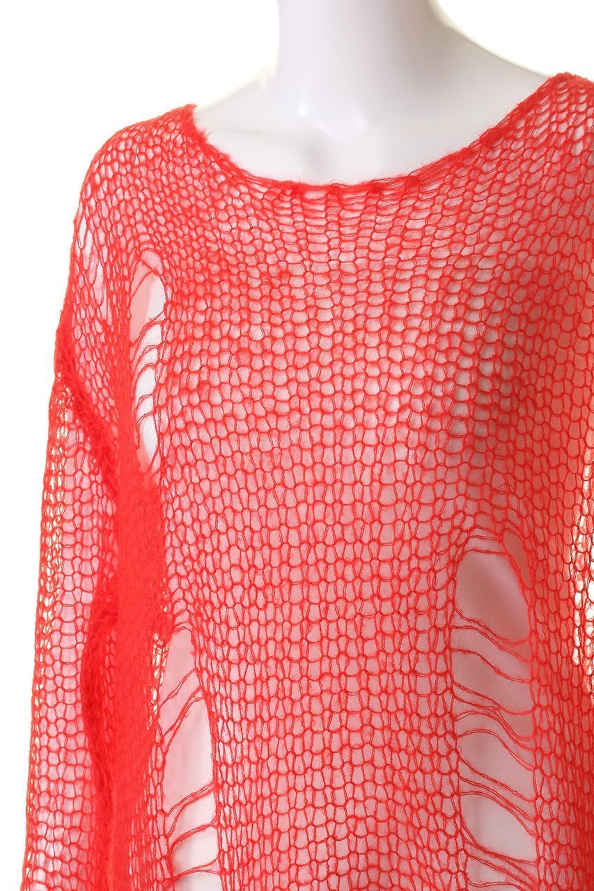 【プランク プロジェクト/PRANK PROJECT】のモヘアダメージニットワンピース/Mohair Damaged Knit One Piece 人気、トレンドファッション・服の通販 founy(ファニー) 　ファッション　Fashion　レディースファッション　WOMEN　ワンピース　Dress　ニットワンピース　Knit Dresses　チュニック　Tunic　インナー　Inner　エアリー　Airy　クラッシュ　Crash　ダメージ　Damage　チュニック　Tunic　ロング　Long　other-5|ID: prp329100003645528 ipo3291000000031371319