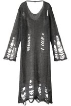 【プランク プロジェクト/PRANK PROJECT】のモヘアダメージニットワンピース/Mohair Damaged Knit One Piece C.GRY(チャコールグレー)|ID: prp329100003645528 ipo3291000000035794421