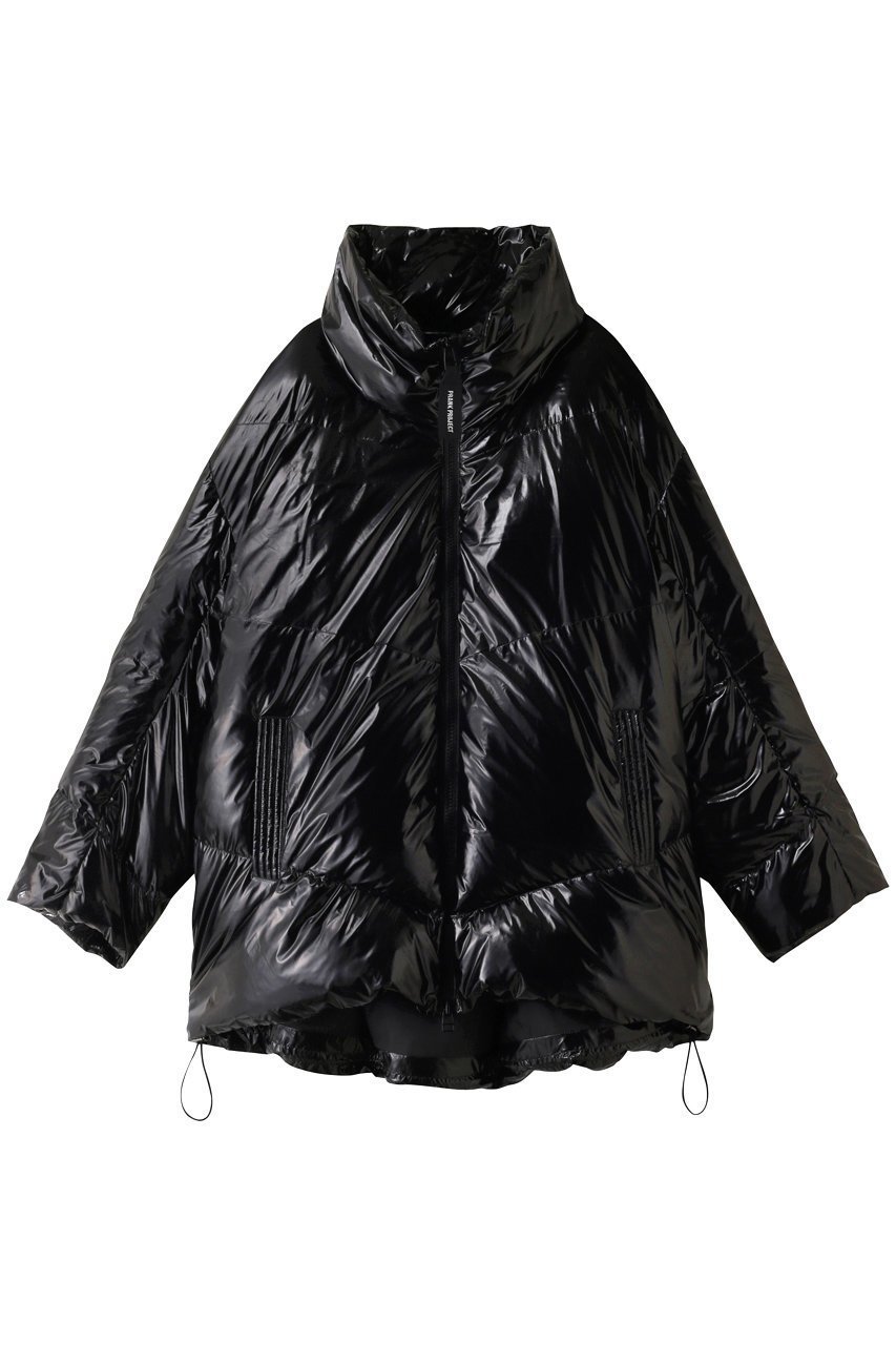 【プランク プロジェクト/PRANK PROJECT】の【UNISEX】グロッシーオーバーダウンジャケット/Glossy Over Down Jacket インテリア・キッズ・メンズ・レディースファッション・服の通販 founy(ファニー) 　ファッション　Fashion　レディースファッション　WOMEN　アウター　Coat Outerwear　ジャケット　Jackets　ユニセックス　Unisex　ジャケット　Jacket　ダウン　Down　フェザー　Feather　ポンチョ　Poncho　BLK(ブラック)|ID: prp329100003645532 ipo3291000000029771557