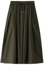 【ミディウミソリッド/MIDIUMISOLID】のnylon volume SK スカート 人気、トレンドファッション・服の通販 founy(ファニー) ファッション Fashion レディースファッション WOMEN スカート Skirt ロングスカート Long Skirt シンプル フレア ロング thumbnail khaki|ID: prp329100003647474 ipo3291000000023962285