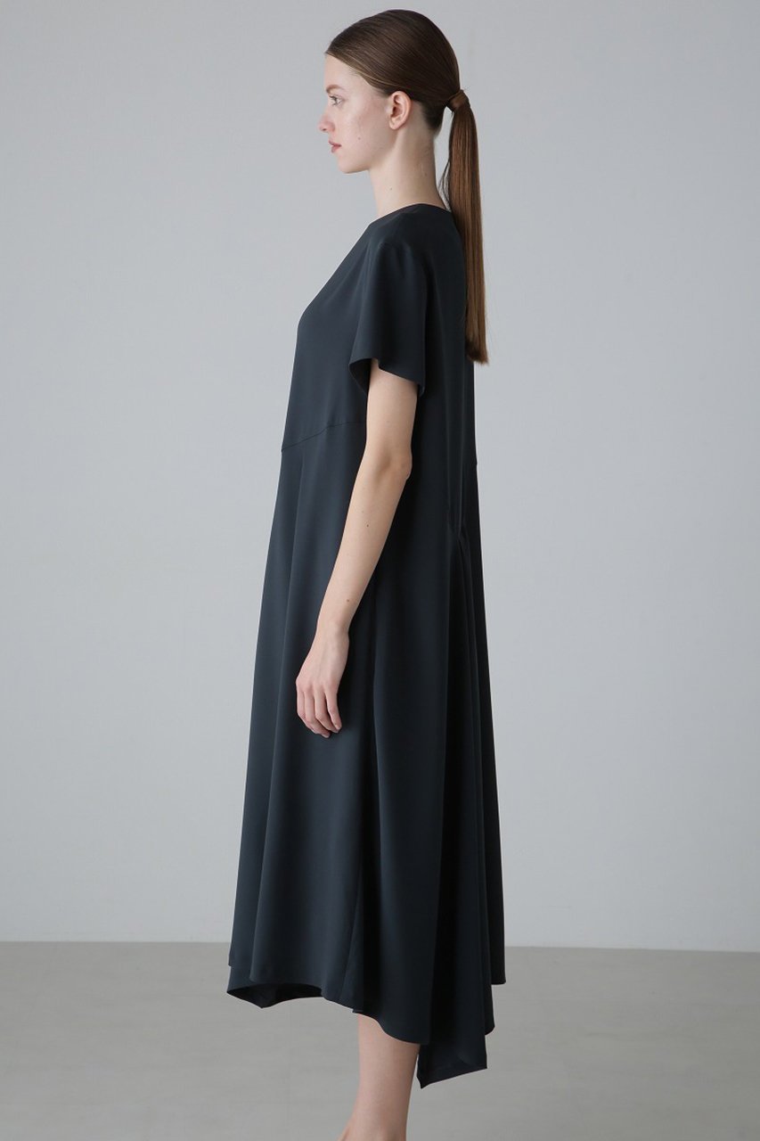 【アドーア/ADORE】のドライタッチストレッチワンピース 人気、トレンドファッション・服の通販 founy(ファニー) 　ファッション　Fashion　レディースファッション　WOMEN　ワンピース　Dress　チュニック　Tunic　アシンメトリー　Asymmetry　エレガント 上品　Elegant　チュニック　Tunic　ドレス　Dress　ドレープ　Drape　other-7|ID: prp329100003647508 ipo3291000000031646614