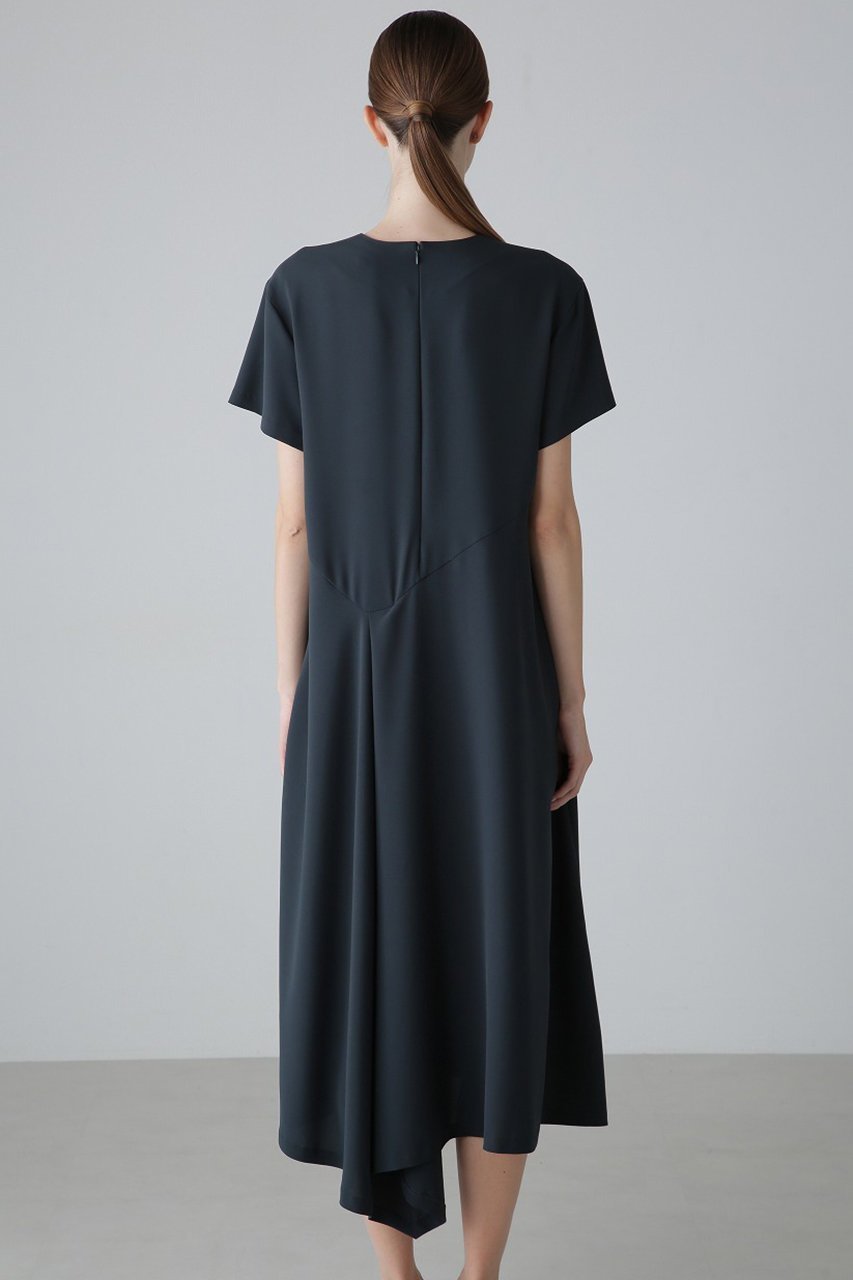 【アドーア/ADORE】のドライタッチストレッチワンピース 人気、トレンドファッション・服の通販 founy(ファニー) 　ファッション　Fashion　レディースファッション　WOMEN　ワンピース　Dress　チュニック　Tunic　アシンメトリー　Asymmetry　エレガント 上品　Elegant　チュニック　Tunic　ドレス　Dress　ドレープ　Drape　other-8|ID: prp329100003647508 ipo3291000000031646615