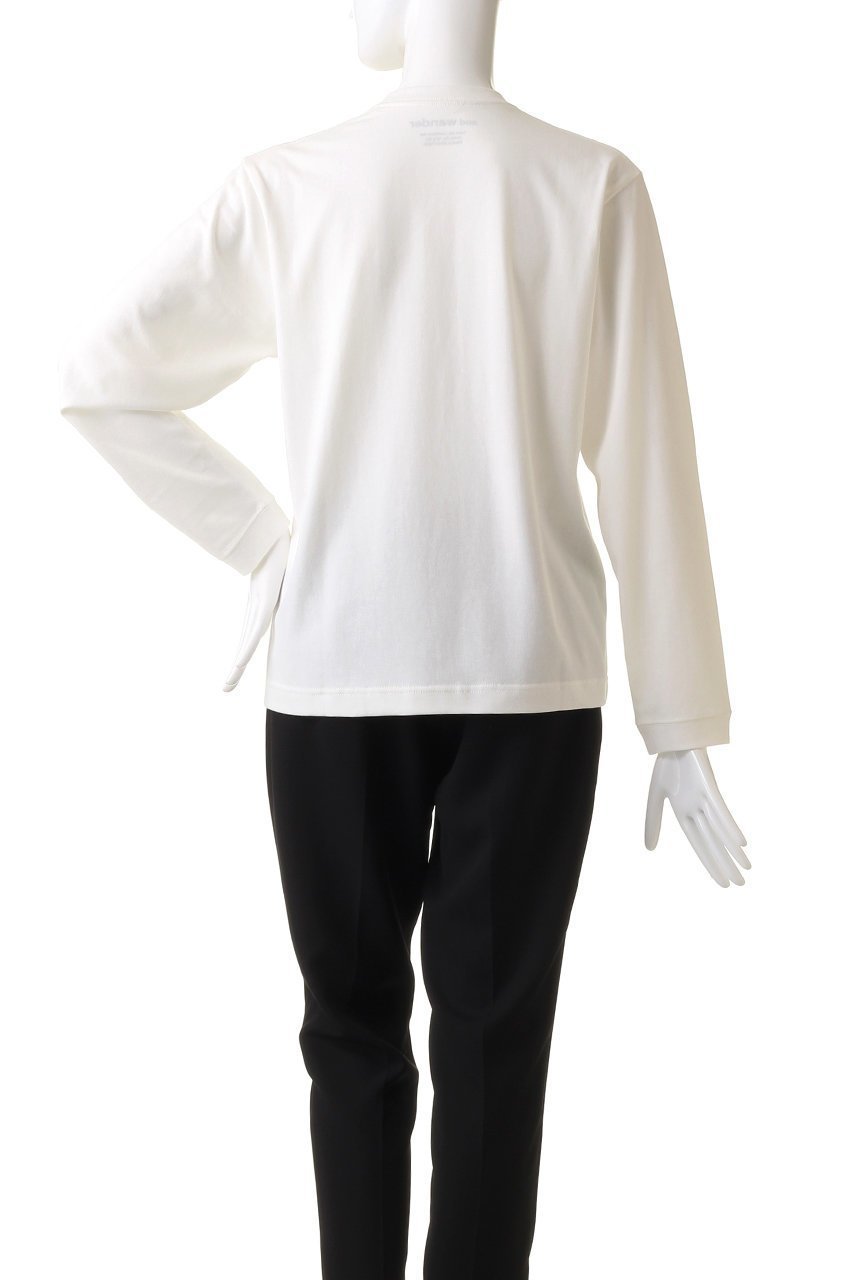 【アンドワンダー/and wander】の【UNISEX】and wander logo LS T 人気、トレンドファッション・服の通販 founy(ファニー) 　ファッション　Fashion　レディースファッション　Fashion for Women　トップス・カットソー　Cut & Sew Tops　シャツ・ブラウス・オフィスカジュアル　Elegant Blouses & Button-Ups　ロングTシャツ・Tシャツ　Longline T-Shirts & Tees　カットソー・ベーシックTシャツ　Cut-and-Sewn Tops / Stretch Tees & Basics　ユニセックス　Unisex, Genderless　スリーブ　Sleeve, Long Sleeve / Short Sleeve　ロング　Long, Long-Length　other-4|ID: prp329100003647515 ipo3291000000032846377