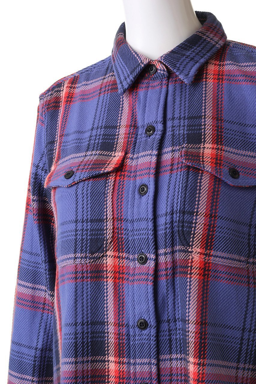 【アウターノウン/OUTERKNOWN】のBLANKET SHIRT コットンツイルチェック シャツ 人気、トレンドファッション・服の通販 founy(ファニー) ファッション Fashion レディースファッション Fashion for Women トップス・カットソー Cut & Sew Tops シャツ・ブラウス・オフィスカジュアル Elegant Blouses & Button-Ups ロングTシャツ・Tシャツ Longline T-Shirts & Tees アウトドア Outdoor Clothing カリフォルニア California, Cali Style スリーブ Sleeve, Long Sleeve / Short Sleeve チェック Check, Plaid, Tartan ブランケット Blanket, Throw Blanket ロング Long, Long-Length other-5|ID: prp329100003647574 ipo3291000000035368675