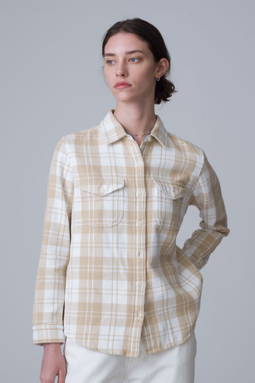 【アウターノウン/OUTERKNOWN】のBLANKET SHIRT コットンツイルチェック シャツ 人気、トレンドファッション・服の通販 founy(ファニー) ファッション Fashion レディースファッション Fashion for Women トップス・カットソー Cut & Sew Tops シャツ・ブラウス・オフィスカジュアル Elegant Blouses & Button-Ups ロングTシャツ・Tシャツ Longline T-Shirts & Tees アウトドア Outdoor Clothing カリフォルニア California, Cali Style スリーブ Sleeve, Long Sleeve / Short Sleeve チェック Check, Plaid, Tartan ブランケット Blanket, Throw Blanket ロング Long, Long-Length other-6|ID: prp329100003647574 ipo3291000000035368676