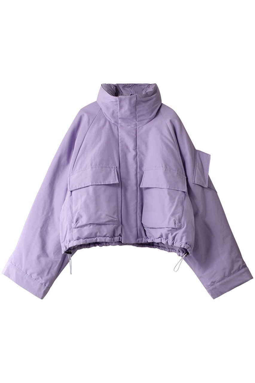 【メゾンスペシャル/MAISON SPECIAL】のReversible Padded Short Blouson/リバーシブルパテットショートブルゾン インテリア・キッズ・メンズ・レディースファッション・服の通販 founy(ファニー) 　ファッション　Fashion　レディースファッション　WOMEN　アウター　Coat Outerwear　ジャケット　Jackets　ブルゾン　Blouson/Jackets　グログラン　Grosgrain　ジャケット　Jacket　スピンドル　Spindle　タフタ　Taffeta　ブルゾン　Blouson　リバーシブル　Reversible　ワイド　Wide　PPL(パープル)|ID: prp329100003649725 ipo3291000000030042125